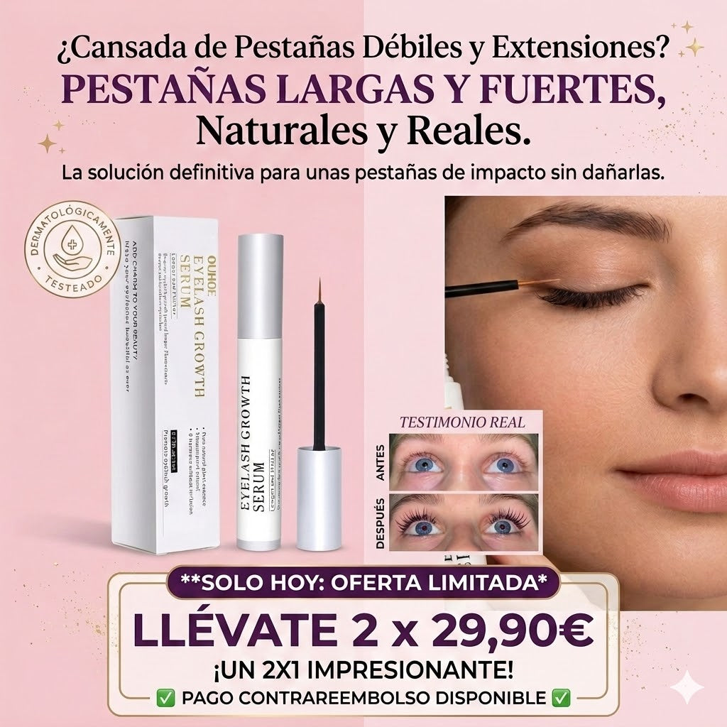 EyeLash: Mirada de Impacto sin Esfuerzo: Tratamiento Regenerador 2x1 con Resultados Visibles.