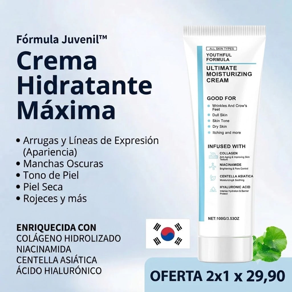 Crema Facial Rejuvenecedora Coreana