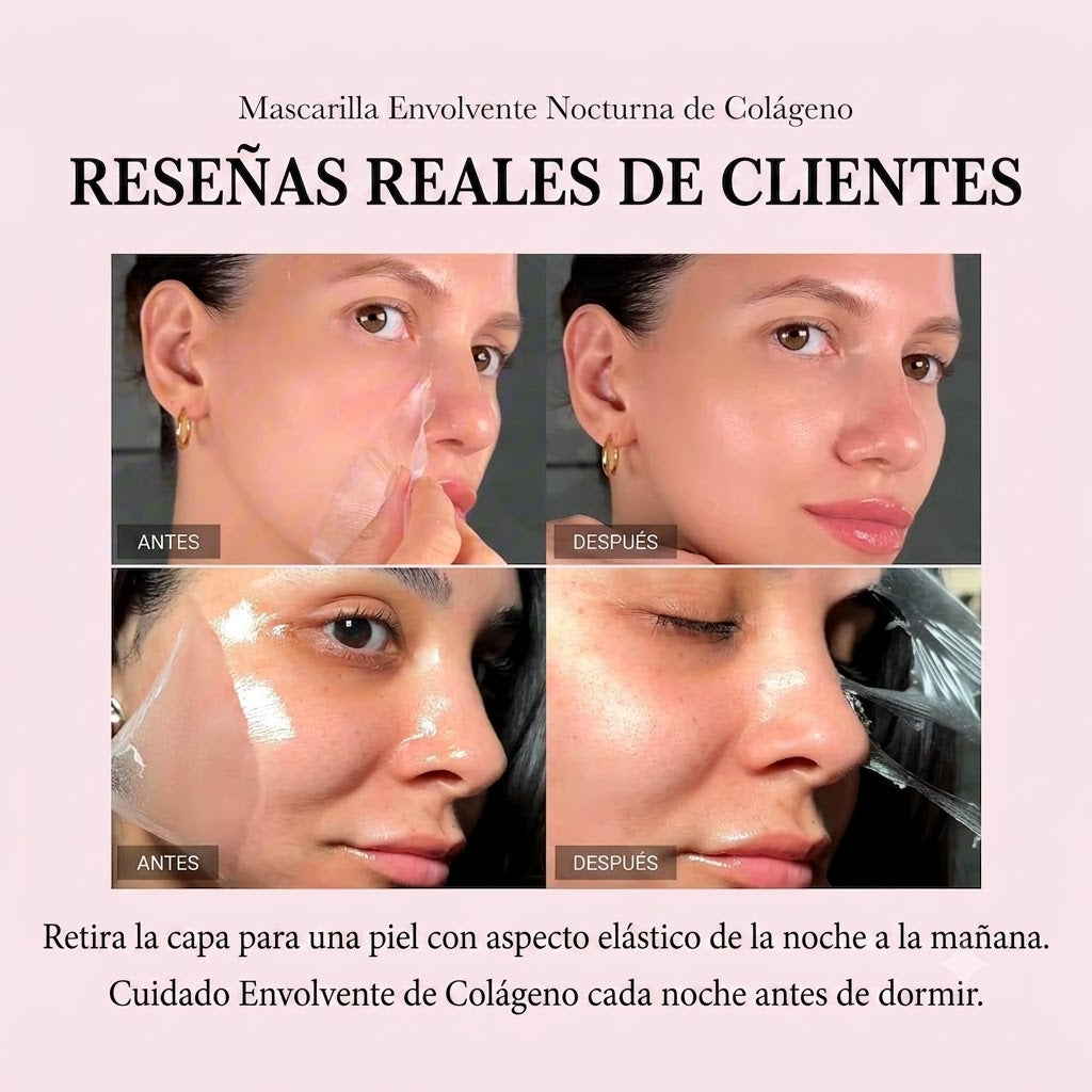 Mascarilla facial de colágeno Coreana