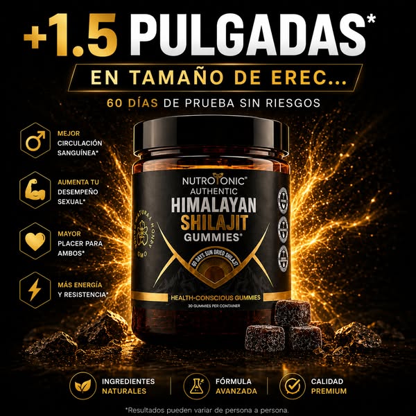 Gomitas de Shilajit