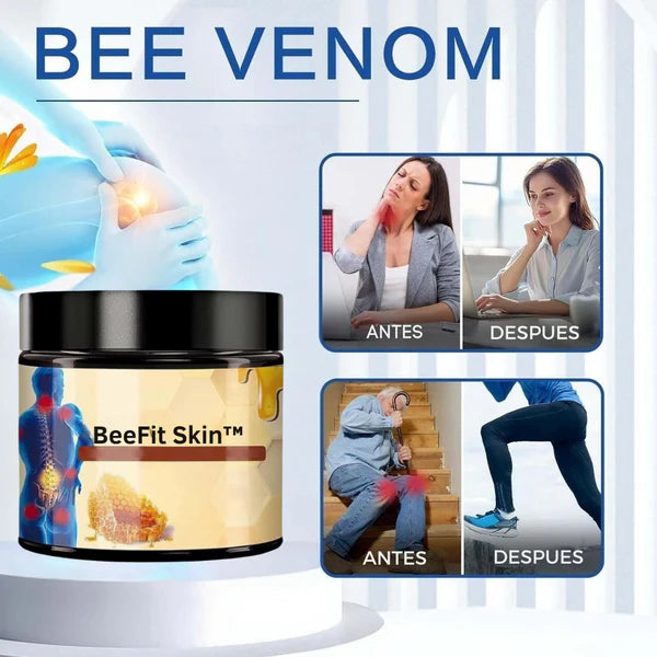 Crema con Veneno de Abeja Mejora tu Piel y Alivia el dolor en Articulaciones: ¡OFERTA 2x1!