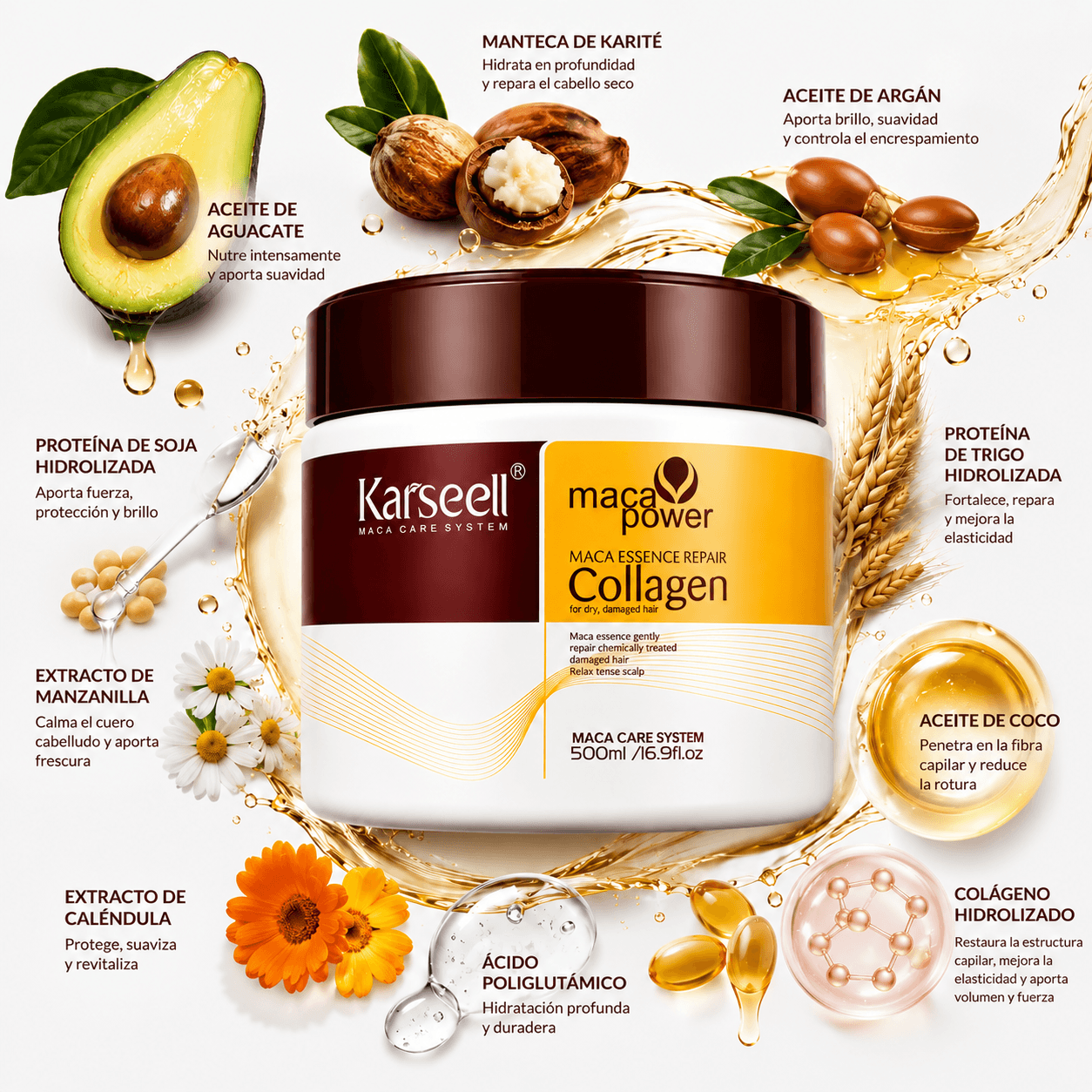 KARSEELL: Cabello 3 veces más fuerte y brillante en 15 min. ¡Llévate 2 y Paga 1 SOLO HOY!