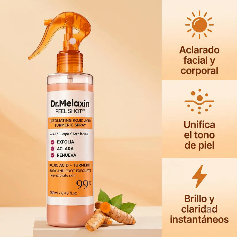 Spray Exfoliante Corporal DR MELAXIN