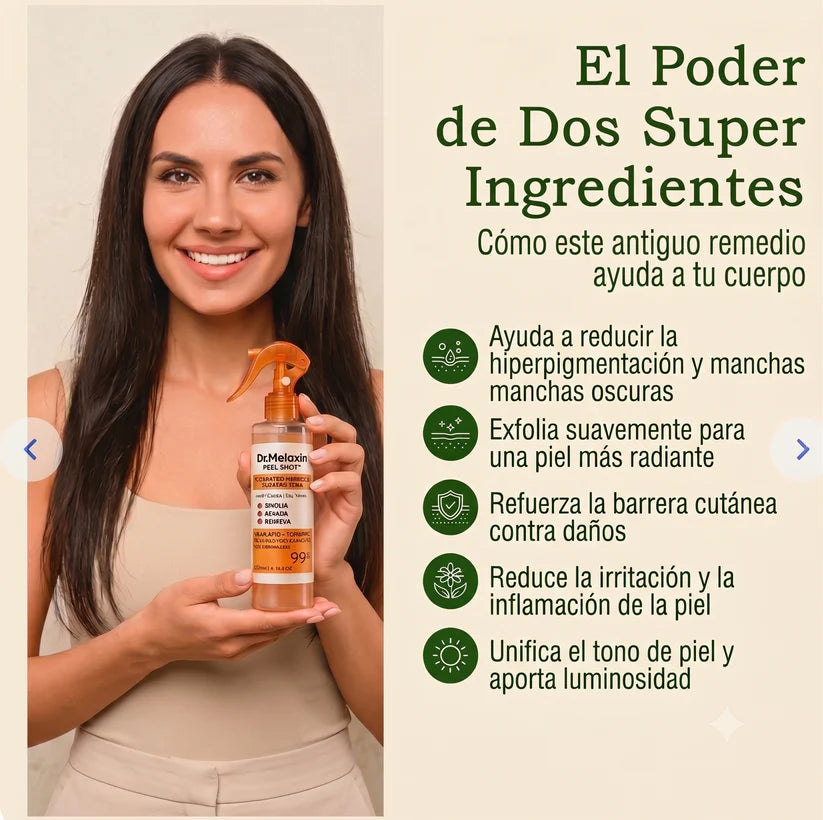 Spray Exfoliante Corporal DR MELAXIN