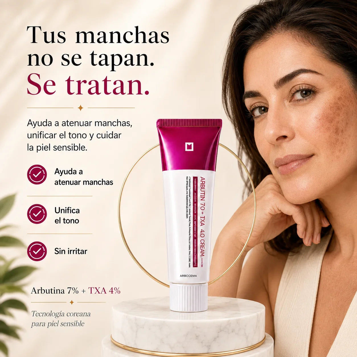 Crema Arbutina