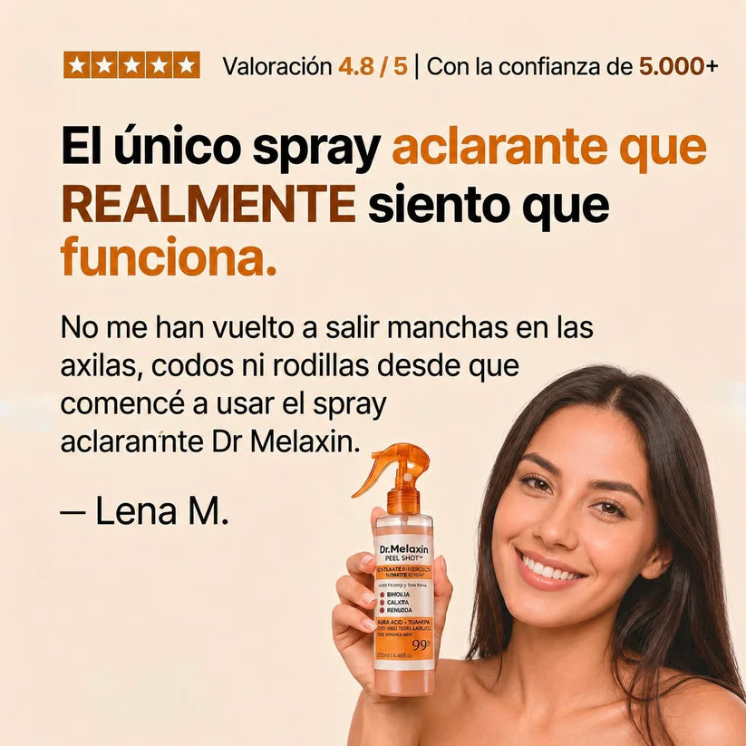 Spray Exfoliante Corporal DR MELAXIN
