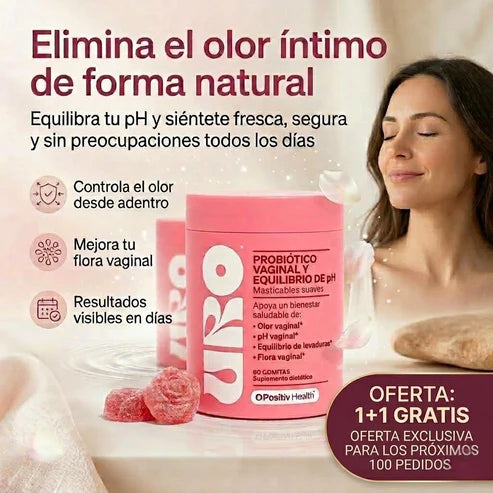 URO: Di Adiós a las Molestias Íntimas y Recupera tu Equilibrio Natural. OFERTA 2x1