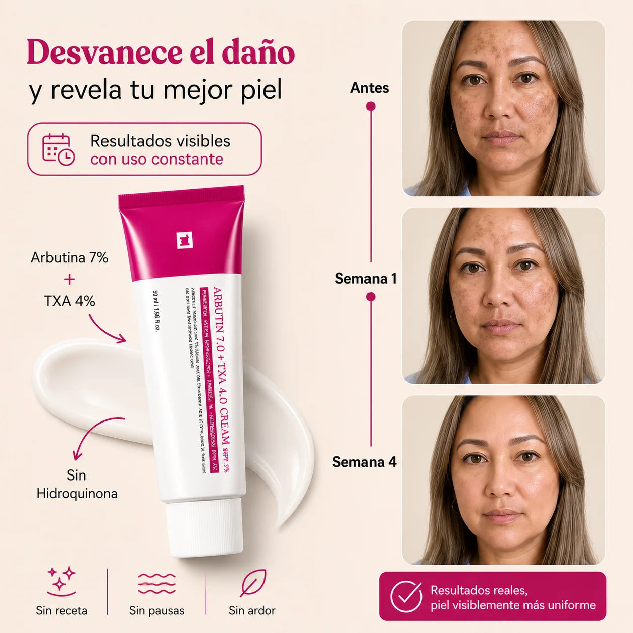 Crema Arbutina
