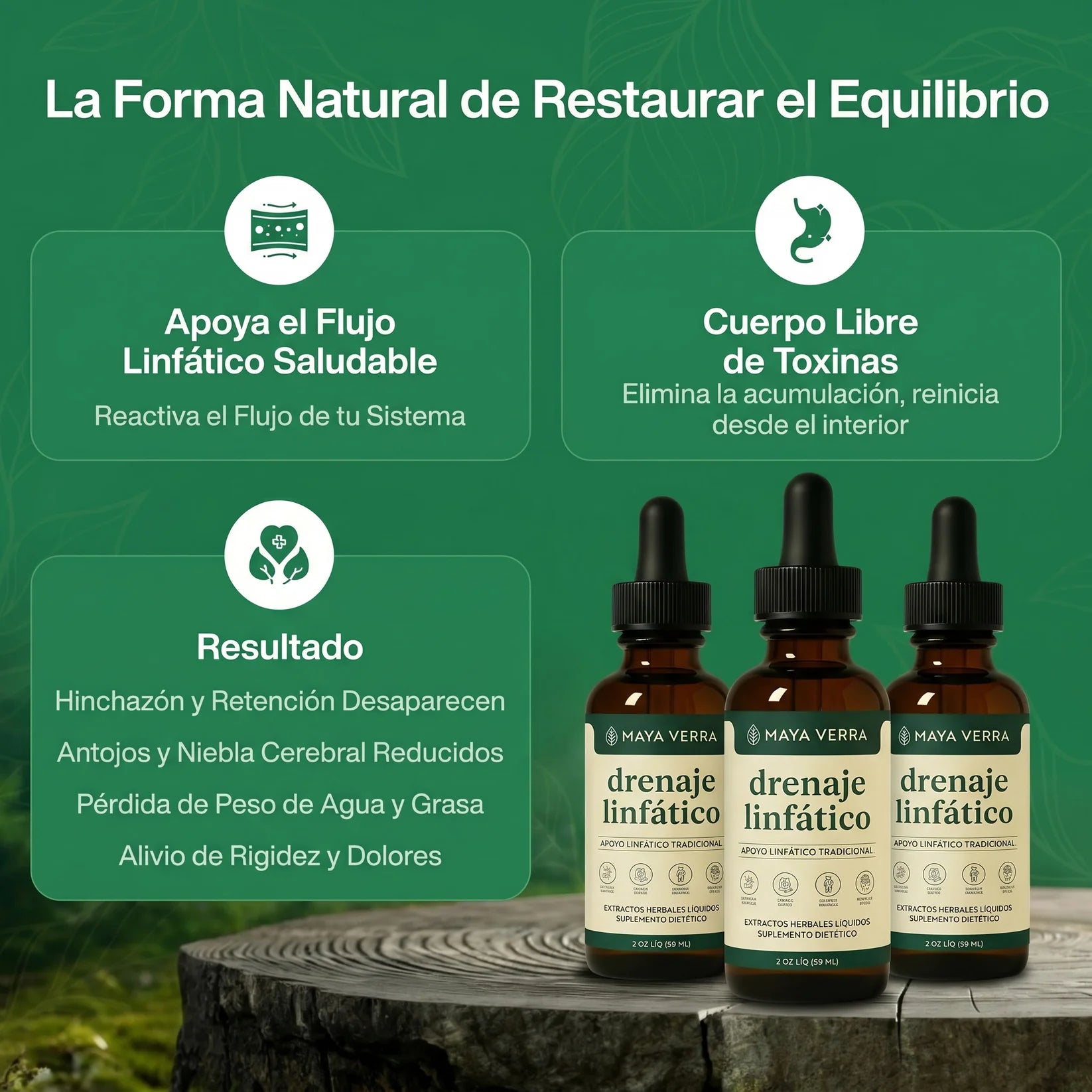 Drenaje Linfático Mayaverra — Gotas Naturales