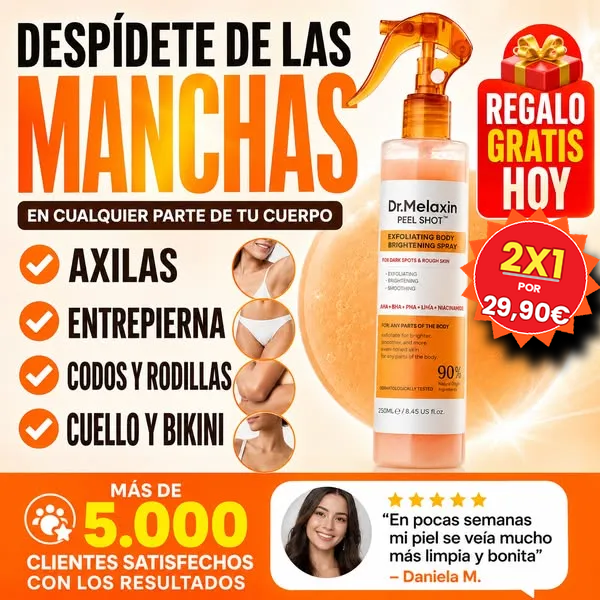 Spray Exfoliante Corporal DR MELAXIN