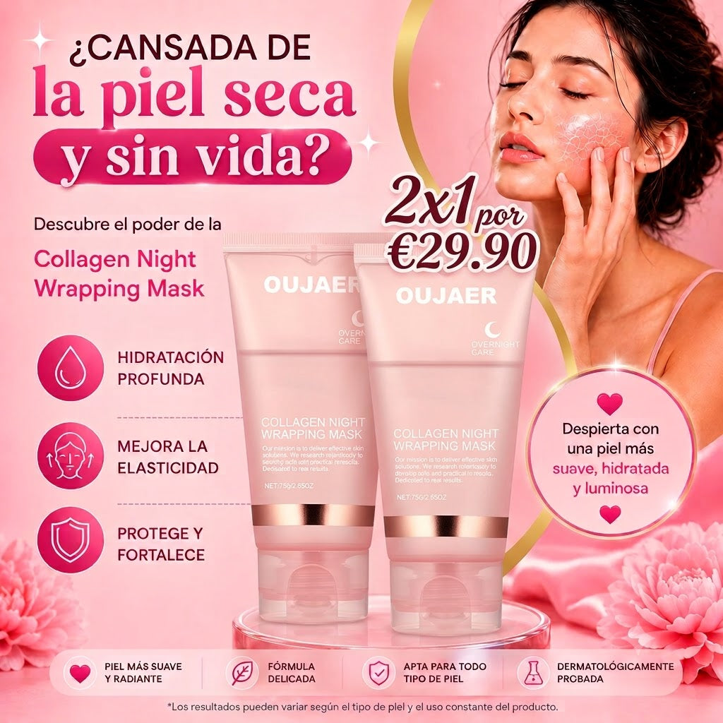 Mascarilla facial de colágeno Coreana